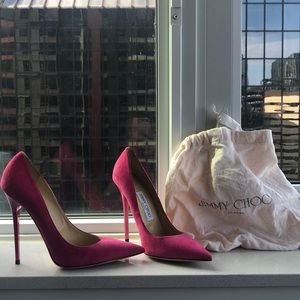 Jimmy Choo, pink pumps
